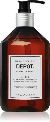 DEPOT 600 BODY SOLUTIONS NO. 605 CLEANSING HAND SHAKE - Очищающий гель для рук, 500 мл