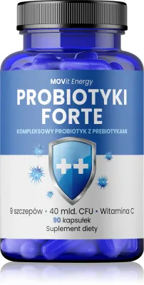 Пробиотики Movit Energy Probiotyki FORTE, для пищеварительной системы, 90 капсул