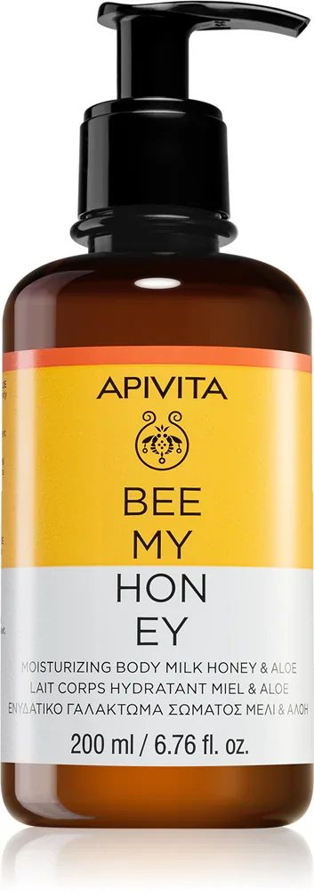 Apivita Bee My Honey Body Milk - Увлажняющее молочко для тела, 200 мл