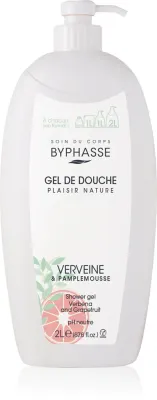 BYPHASSE Verbena & Grapefruit - Гель для душа, 2000 мл