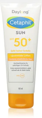 Daylong Cetaphil SUN Liposomal Lotion - Молочко для загара для чувствительной кожи SPF 50+, 100 мл