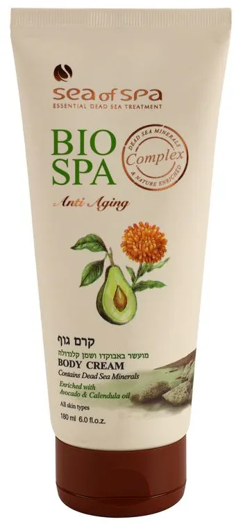 Sea of Spa Bio Spa - Крем для тела с авокадо и календулой, 180 мл
