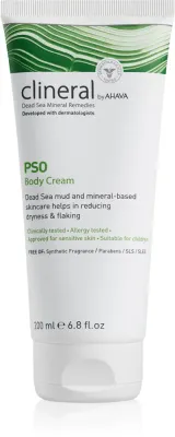 AHAVA Clineral PSO - Увлажняющий крем для тела для очень сухой кожи, 200 мл