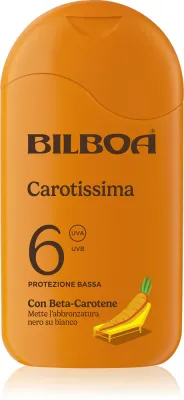Bilboa Carotissima Crema - Молочко для загара с бета-каротином, 200 мл