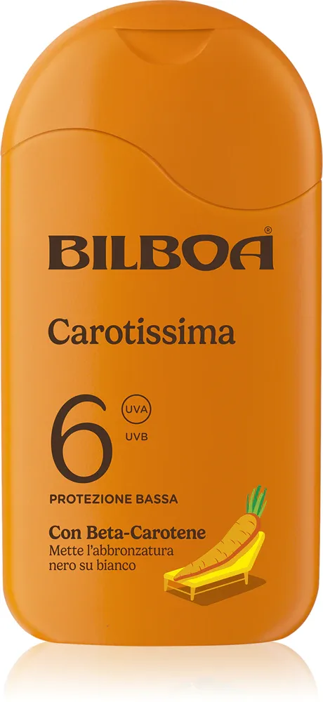 Bilboa Carotissima Crema - Молочко для загара с бета-каротином, 200 мл