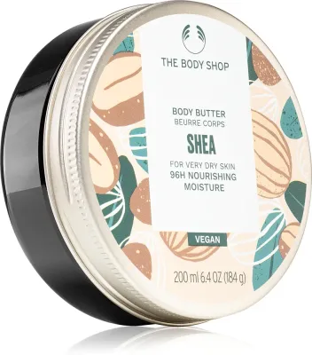 The Body Shop Shea Body Butter - Питательное масло для тела, 200 мл