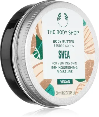 The Body Shop Shea Body Butter - Питательное масло для тела, 50 мл