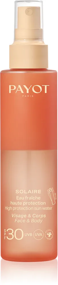 Payot Solaire Eau Fraiche Haute Protection SPF30 - Солнцезащитный спрей SPF 30, 150 мл