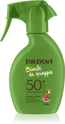 Bilboa Bimbi Trigger - Солнцезащитный спрей для детей SPF 50+, 250 мл