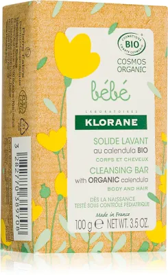 Klorane Bebe Calendula - Нежное мыло с календулой, 100 г