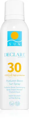 Declare Hyaluron Boost Sun - Увлажняющий спрей для загара SPF 30, 200 мл