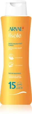 Arval IlSole Protective Body Milk SPF 15 - Защитное молочко для загара SPF 15, 200 мл, 200 мл (AVL00128)