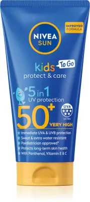 NIVEA SUN Kids - Молочко для загара для детей 5 в 1 SPF 50+, 50 мл