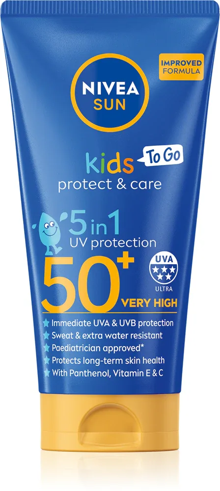NIVEA SUN Kids - Молочко для загара для детей 5 в 1 SPF 50+, 50 мл