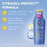 NIVEA SUN Protect & Moisture - Увлажняющее молочко для загара SPF 30, 400 мл — фото 3