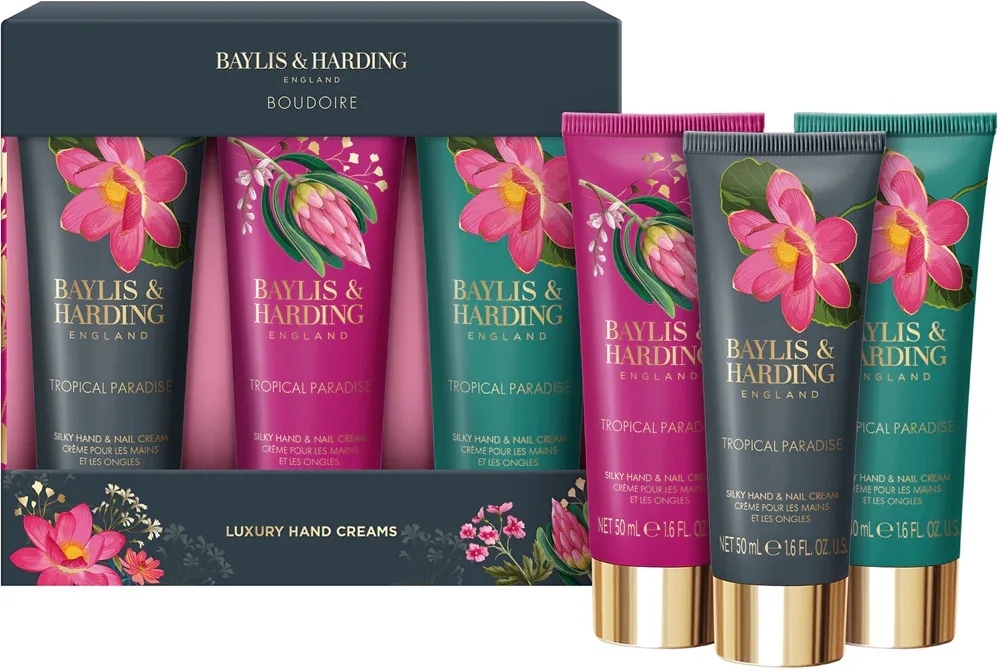 Baylis & Harding Boudoire Tropical Paradise - Крем для рук в подарочном наборе, 3 мл