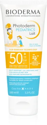 Bioderma Photoderm Pediatrics - детское солнцезащитное молочко, 100 мл