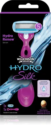 Станок для бритья Wilkinson Sword Hydro Silk для тела, не раздражает кожу, 1 шт