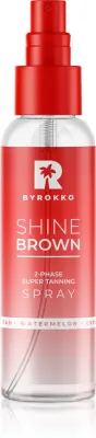 Средство для продления загара BYROKKO Shine Brown Watermelon с экстрактом арбуза, 104 мл