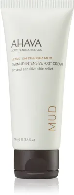 AHAVA Dead Sea Mud - Интенсивный крем для ног для сухой и чувствительной кожи, 100 мл