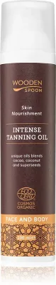 WoodenSpoon Skin Nourishment - Увлажняющее масло для тела для интенсивного загара, 100 мл