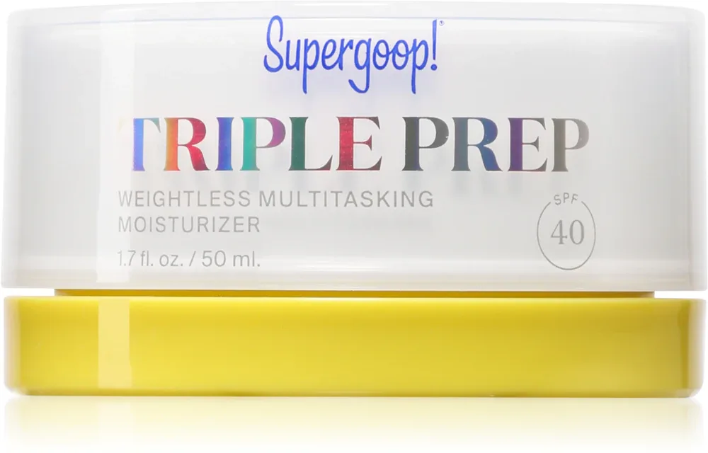 Supergoop! Triple Prep - Увлажняющий крем SPF 40, 50 мл
