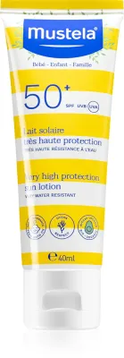 Mustela Family SPF 50+ - Детский солнцезащитный крем SPF 50+