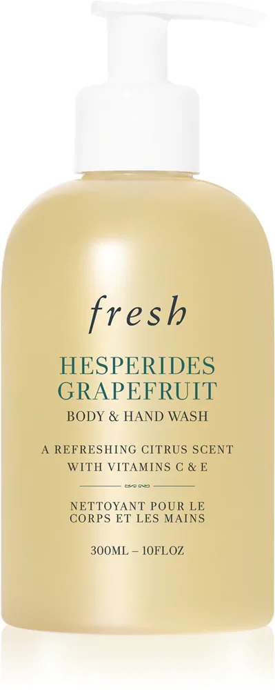 fresh Hesperides Grapefruit Body & Hand Wash - Гель для душа, 300 мл