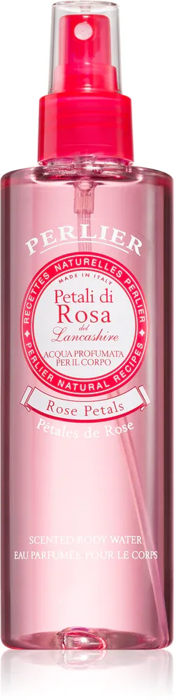 Perlier Rose Petals - Освежающий спрей для тела, 200 мл