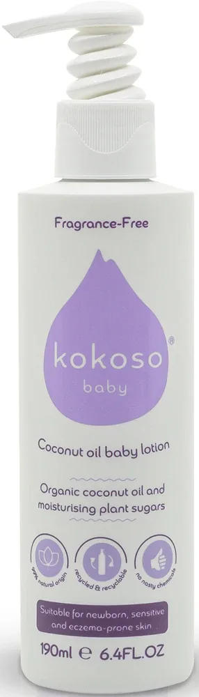 Kokoso Baby Kids - Молочко для тела для чувствительной кожи для детей, 190 мл