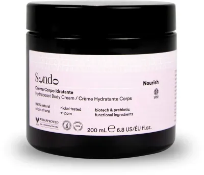Sendo Nourish Hydraboost Body Cream - Увлажняющий крем для тела, 200 мл