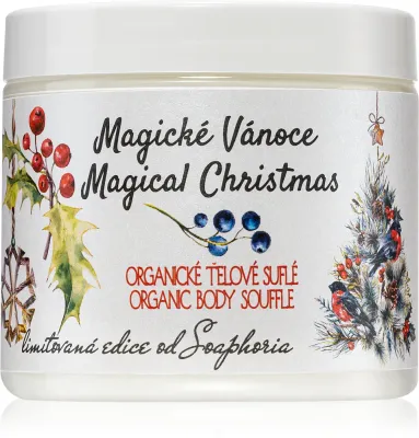 Soaphoria Magical Christmas Organic Body Souflle - Питательный суфле для тела, 250 мл