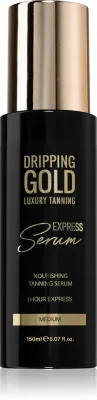 Dripping Gold Express Tanning Serum - Автозагар для тела, 150 мл