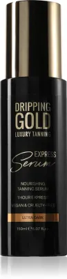 Dripping Gold Express Tanning Serum - Автозагар для тела, 150 мл, оттенок Ultra Dark