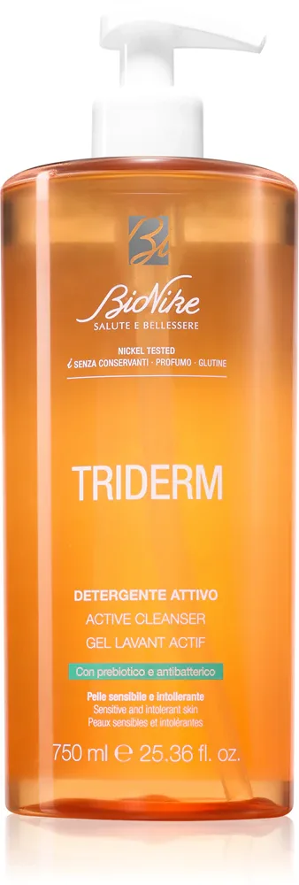 BioNike Triderm Active Cleanser - Гель для душа очищающий для тела