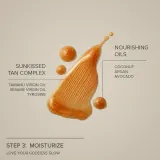 Nudestix Nudebody Sunshine Oil Body Elixir - Увлажняющее масло для тела с эффектом легкого загара, 100 мл — фото 2
