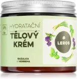 Leros Body cream basil & verbena - Крем для тела питание и увлажнение, 200 мл — фото 1