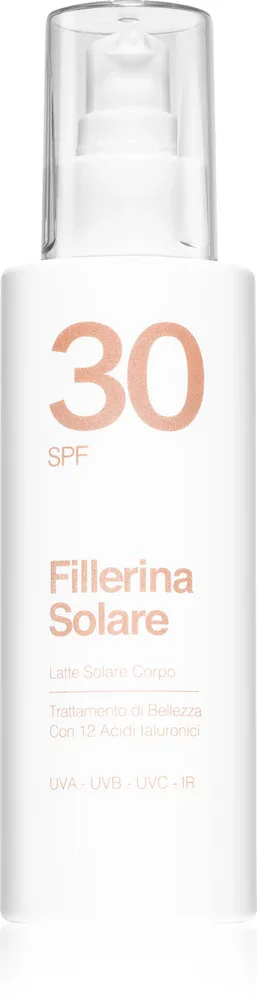 Fillerina Sun Beauty Body Sun Milk - Солнцезащитный крем для тела SPF 30, 150 мл