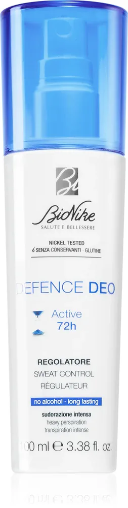 BioNike Defence Deo - Дезодорант с атомайзером на 72 часа, 100 мл
