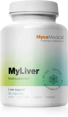 Биологически активная добавка MycoMedica MyLiver, в капсулах, для печени, 90 капсул