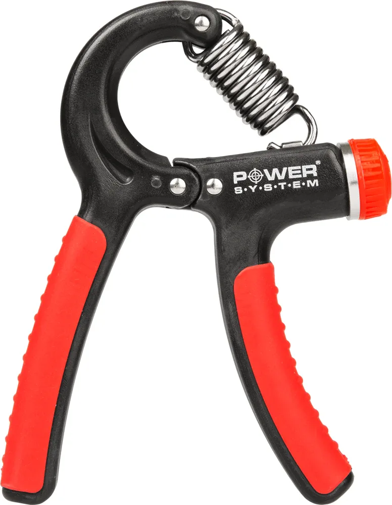 Эспандер кистевой Power System Power Hand Grip с эргономичной рукояткой, для домашних тренировок, 1 шт
