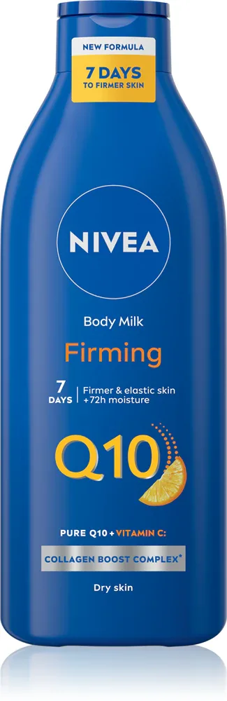NIVEA Q10 Plus - Упругающее молочко для тела для сухой кожи