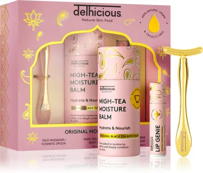 delhicious MOISTURE MAGIC - Подарочный набор для тела и лица