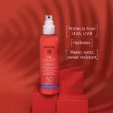 Apivita Bee Sun Safe Hydra Melting Ultra-Light Spray SPF50 - Защитное молочко для загара в спрее SPF 50, 200 мл — фото 2