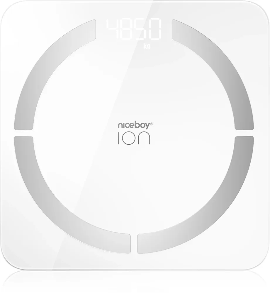Niceboy ION Smart-Scale - Вес ванной комнаты, 1 шт, оттенок White