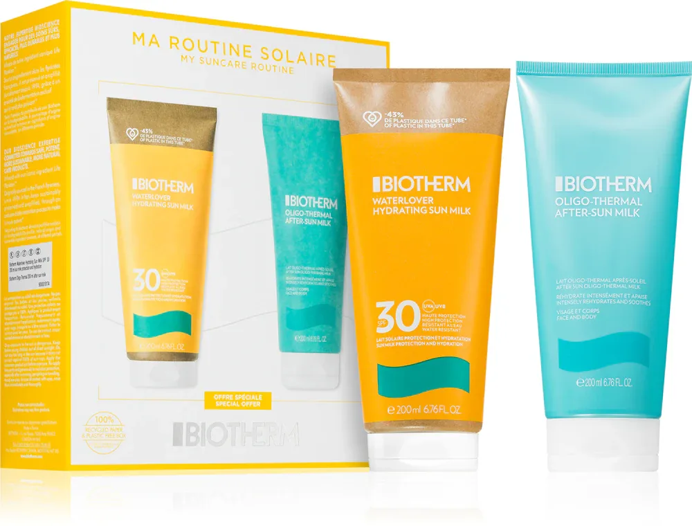 Biotherm Waterlover Sun Milk - Набор косметики для лица унисекс, 1 шт