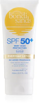 Bondi Sands SPF 50+ Everyday Body Lotion - Молочко для загара тела водостойкое, SPF 50+ 150 мл
