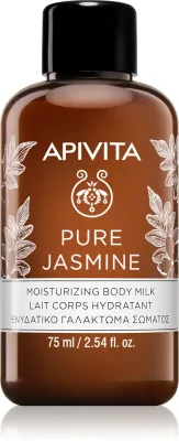 Apivita Pure Jasmine Body Milk - Увлажняющее молочко для тела, 75 мл