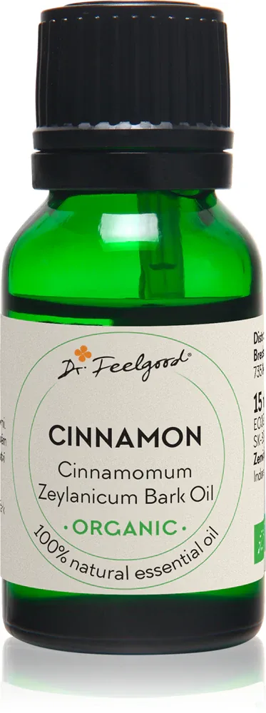 Dr. Feelgood Essential Oil Cinnamon - Эфирное масло Cinnamon, 15 мл