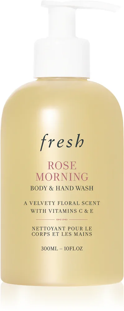 fresh Rose Morning Body & Hand Wash - Гель для душа с розой, 300 мл